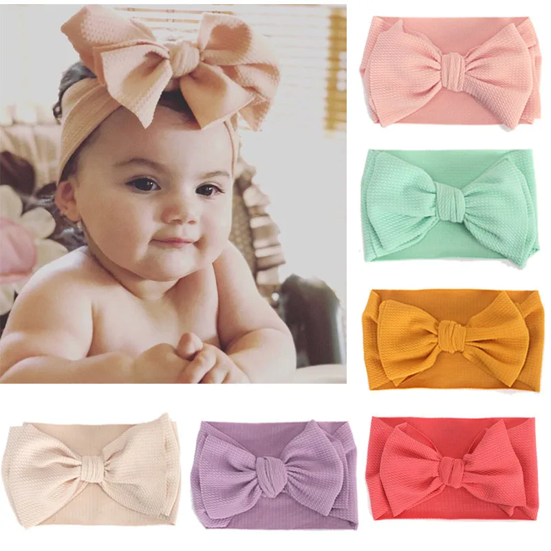Big Bow Headband for Girls Solid Large Hair Bows Baby Elastic Turban Head Wraps Kids Hairband Handmade DIY Hair Accessories
Big Bow Headband for Girls Solid Large Hair Bows Baby Elastic Turban Head Wraps Kids Hairband Handmade DIY Hair Accessories