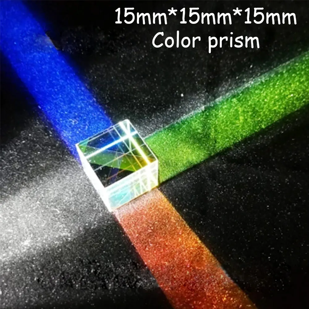 1pc Optical Instruments 15*15*15mm Color prism Laser Beam Combine Cube Instruments Teaching Tools Prism GMN
1pc Optical Instruments 15*15*15mm Color prism Laser Beam Combine Cube Instruments Teaching Tools Prism GMN