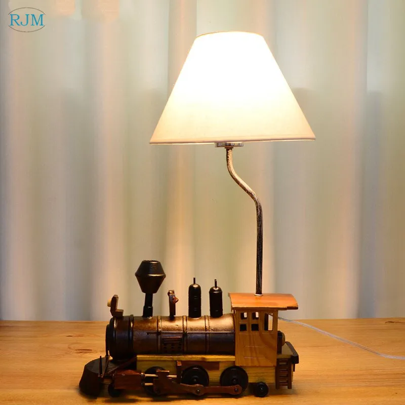 European Creative Retro Train Table Lamp Children Bedroom Lamp Boys and Girls Bedside Led Personality Lighting
European Creative Retro Train Table Lamp Children Bedroom Lamp Boys and Girls Bedside Led Personality Lighting