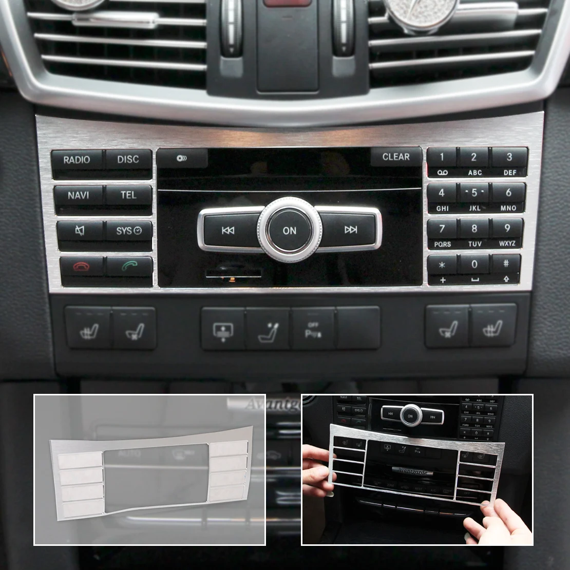 beler New Brushed Aluminium Center Console Button Switch Panel Cover Trim For Benz W212 E Class 2010 2011 2012 2013 2014 2015
beler New Brushed Aluminium Center Console Button Switch Panel Cover Trim For Benz W212 E Class 2010 2011 2012 2013 2014 2015