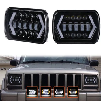 2018 wholesale 2Pcs New 5X7inch 6X7" Car Led Headlight 55W Square Replacement Led Light for Trucks Off-road Lighting
2018 wholesale 2Pcs New 5X7inch 6X7" Car Led Headlight 55W Square Replacement Led Light for Trucks Off-road Lighting
