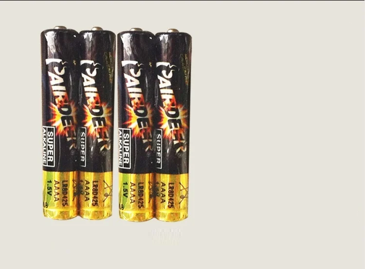 high quality 4pcs 1.5V E96 AAAA primary battery alkaline battery dry battery laser pen battery Bluetooth headset
high quality 4pcs 1.5V E96 AAAA primary battery alkaline battery dry battery laser pen battery Bluetooth headset