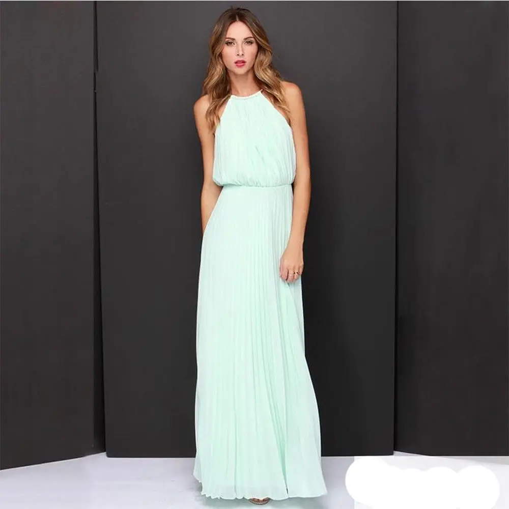 Women's Dresses Casual Formal Long Chiffon Party Evening Bridesmaid Wedding Maxi Dress Halter Empire Vintage Plus Size Vestidos
Women's Dresses Casual Formal Long Chiffon Party Evening Bridesmaid Wedding Maxi Dress Halter Empire Vintage Plus Size Vestidos