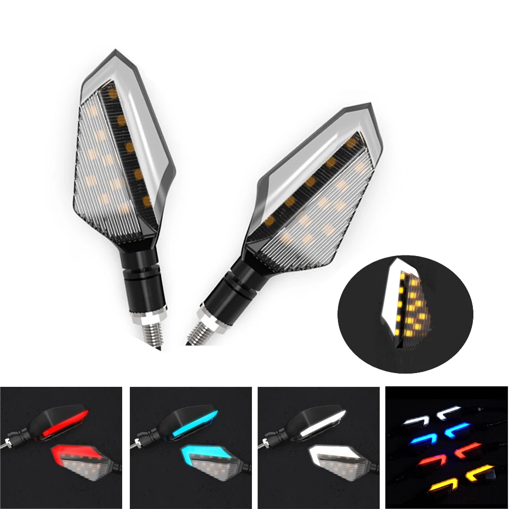 Motorcycle LED Turn Signal Lights Universal Blinker Lights for Harley Cruiser Honda Kawasaki BMW Yamaha Front Rear
Motorcycle LED Turn Signal Lights Universal Blinker Lights for Harley Cruiser Honda Kawasaki BMW Yamaha Front Rear
