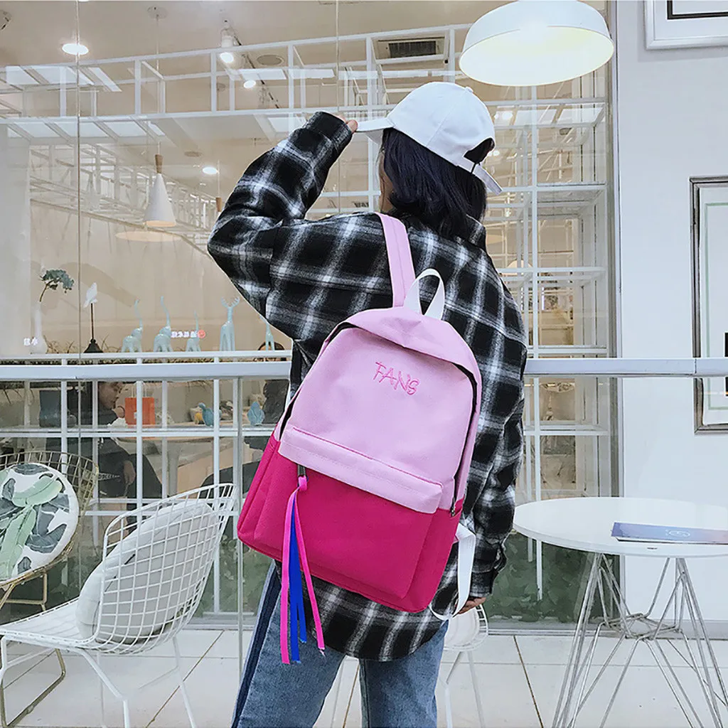 Sleeper #401 2018 New Women Big Bag Casual Travel Backpack Student Bag Wild Backpack for teebager casual colorful Free Shipping
Sleeper #401 2018 New Women Big Bag Casual Travel Backpack Student Bag Wild Backpack for teebager casual colorful Free Shipping
