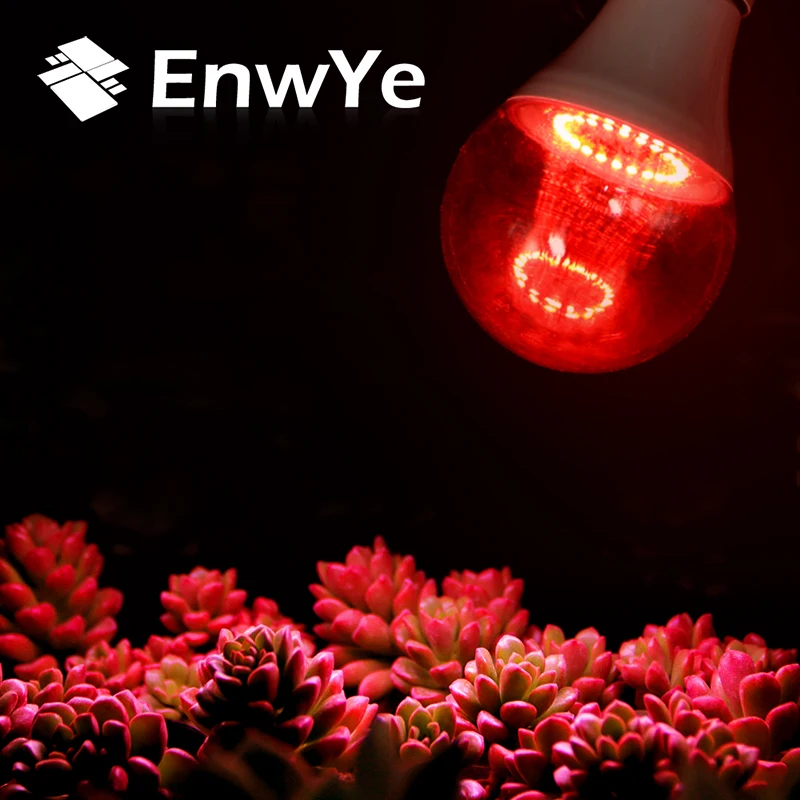 EnwYe Grow Light E27 220V 6W 12W Full Spectrum Indoor Plant Lamp For Plants Vegs Hydroponic System Plant
EnwYe Grow Light E27 220V 6W 12W Full Spectrum Indoor Plant Lamp For Plants Vegs Hydroponic System Plant