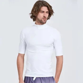 Men's Long Sleeve Rash Guard Swim Shirt White Rashguard Swimsuit Top Sun UV Protection Compression Base Layer Wetsuit Crew Neck
Men's Long Sleeve Rash Guard Swim Shirt White Rashguard Swimsuit Top Sun UV Protection Compression Base Layer Wetsuit Crew Neck