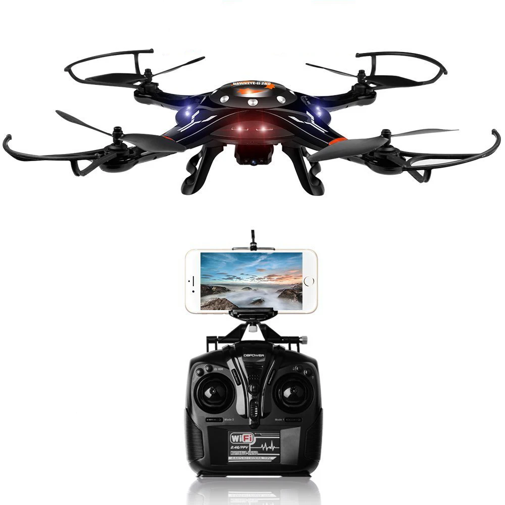 

Cheerson CX-32W CX32W Wifi FPV Drone with 2.0MP HD Camera Live Video Altitude Hold One Key Return 2.4Ghz 4CH RC Quadcopter