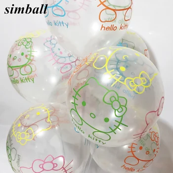 100pcs 12inch Hello Kitty Latex Balloons Transparent Printed Balloons Happy Birthday Party Balloons Wedding Decoration Supplies
100pcs 12inch Hello Kitty Latex Balloons Transparent Printed Balloons Happy Birthday Party Balloons Wedding Decoration Supplies