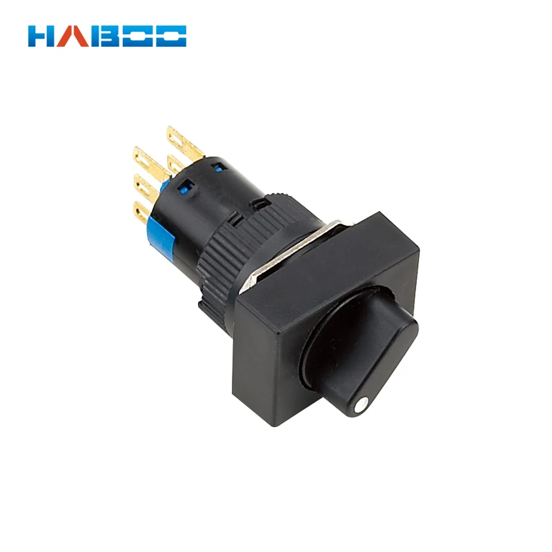 10pcs/lot dia.16mm 2 positions selector push button switch 2NO+2NC ROHS goldplating contacts
10pcs/lot dia.16mm 2 positions selector push button switch 2NO+2NC ROHS goldplating contacts
