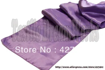 Lilac 12"x108" Satin Table Runner Wedding Decoration/Party Decoration/ Wedding Party Supply Adornment Colors 
Lilac 12"x108" Satin Table Runner Wedding Decoration/Party Decoration/ Wedding Party Supply Adornment Colors