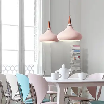 YWXLight E27 Nordic Macaron Modern minimalist Chandelier, Single Round Round Golden Restaurant Chandelier, Creative Personality
YWXLight E27 Nordic Macaron Modern minimalist Chandelier, Single Round Round Golden Restaurant Chandelier, Creative Personality
