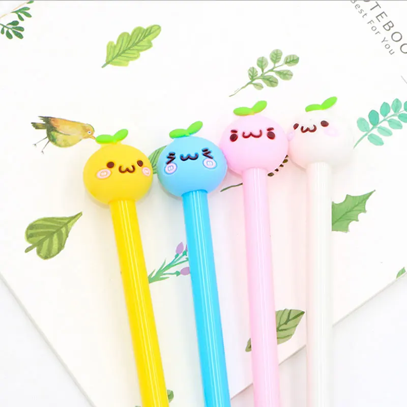 4 Pcs / lot Creative 0.5mm Bean sprouts gel pen Kawaii students Writing Neutral pens Stationery Office school supplies
4 Pcs / lot Creative 0.5mm Bean sprouts gel pen Kawaii students Writing Neutral pens Stationery Office school supplies
