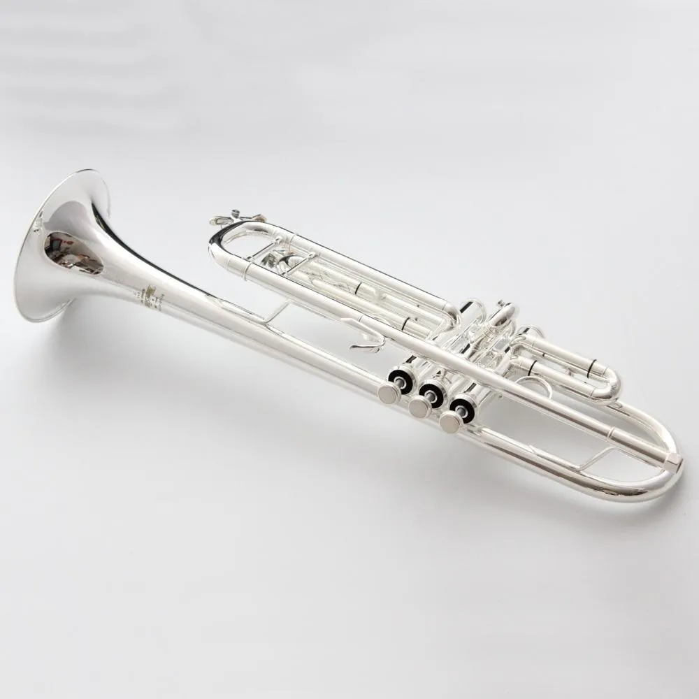 Vincent Shrotenbach Stradivarius Professional Bb BACH Trumpets LT190S-37 Silver Plated Trumpet Mouthpiece Accessories Case
Vincent Shrotenbach Stradivarius Professional Bb BACH Trumpets LT190S-37 Silver Plated Trumpet Mouthpiece Accessories Case