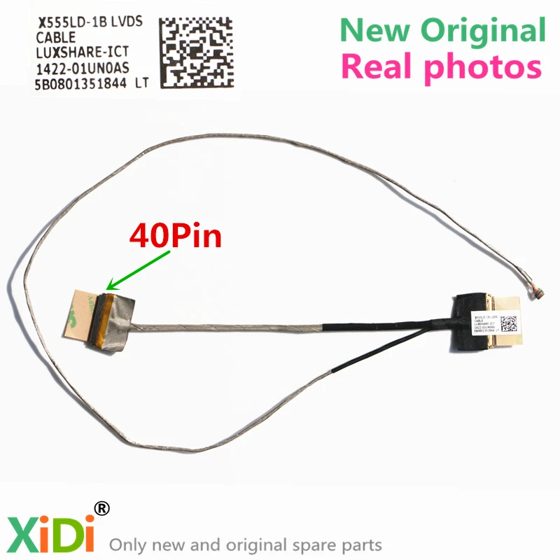 NEW LCD CABLE FOR ASUS X555LD K555L A555L F555L R556L X554L Y583L LCD LVDS CABLE 1422-01UN0AS
NEW LCD CABLE FOR ASUS X555LD K555L A555L F555L R556L X554L Y583L LCD LVDS CABLE 1422-01UN0AS