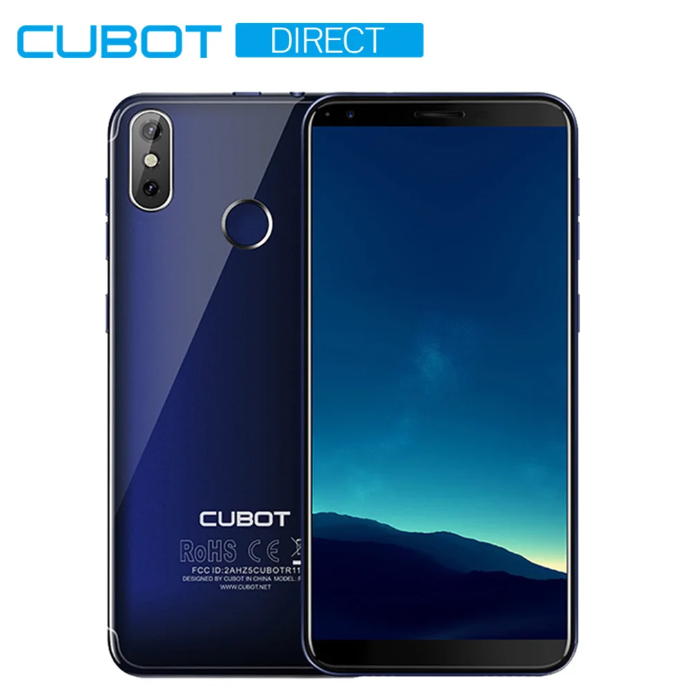 Cubot R11 Cellphone Dual Card Android 8.1 5.5" HD+ Display MT6580 Quad Core 2GB+16GB Finger ID Dual Rear Camera Celular 2800mAh
Cubot R11 Cellphone Dual Card Android 8.1 5.5" HD+ Display MT6580 Quad Core 2GB+16GB Finger ID Dual Rear Camera Celular 2800mAh