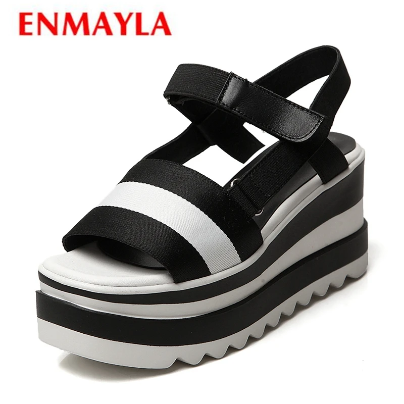 ENMAYLA Cotton Fabric Gladiator Casual Women Sandals Summer 2019 Hing Heel Wedges Shoes for Women Size 34-39 LY1173
ENMAYLA Cotton Fabric Gladiator Casual Women Sandals Summer 2019 Hing Heel Wedges Shoes for Women Size 34-39 LY1173
