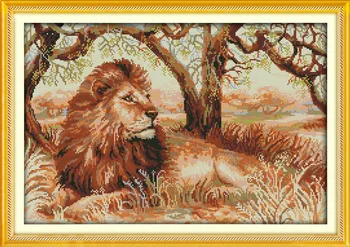 The African Lion Printed Canvas DMC Counted Cross Stitch Kits printed Cross-stitch set Embroidery Needlework
The African Lion Printed Canvas DMC Counted Cross Stitch Kits printed Cross-stitch set Embroidery Needlework