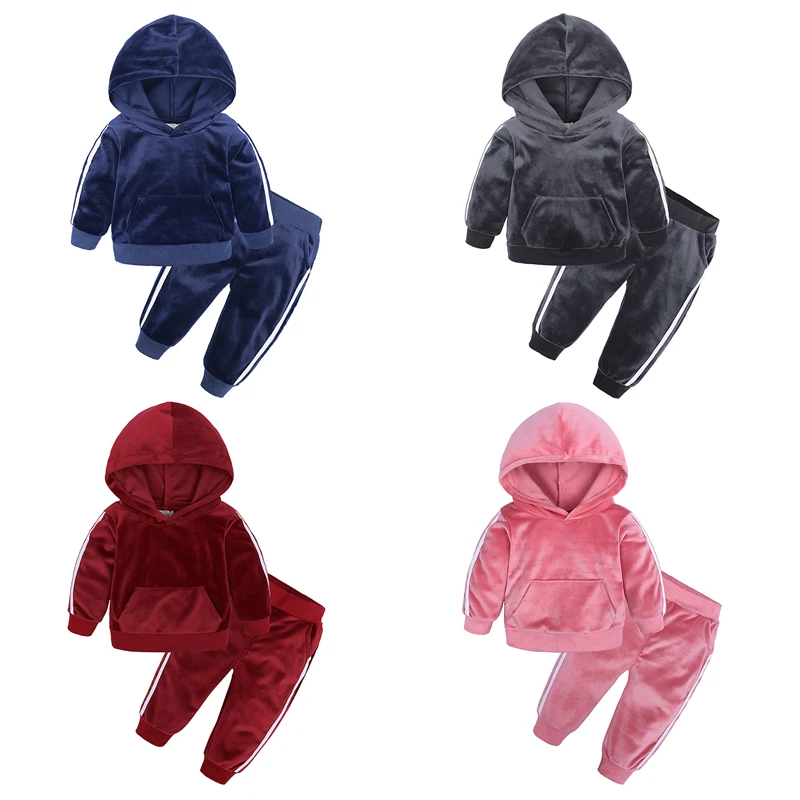 Winter Girls Clothes Sets Velvet Long Sleeved Hood Tops +Pants Sports Suits Costumes Warm Children Clothing Kids Suit XT-426
Winter Girls Clothes Sets Velvet Long Sleeved Hood Tops +Pants Sports Suits Costumes Warm Children Clothing Kids Suit XT-426