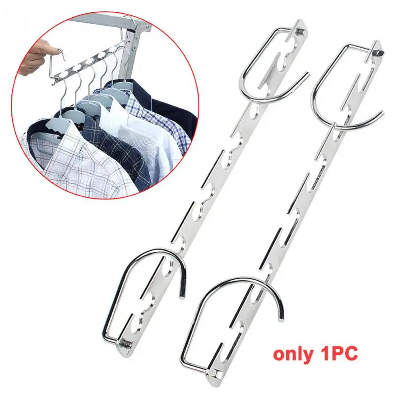 1Pcs 37cm Multifunctional Space Saving Metal Hangers with Hook Magic 6 Hole Clothes Closet Organizer Iron Clothes Drying Rack
1Pcs 37cm Multifunctional Space Saving Metal Hangers with Hook Magic 6 Hole Clothes Closet Organizer Iron Clothes Drying Rack