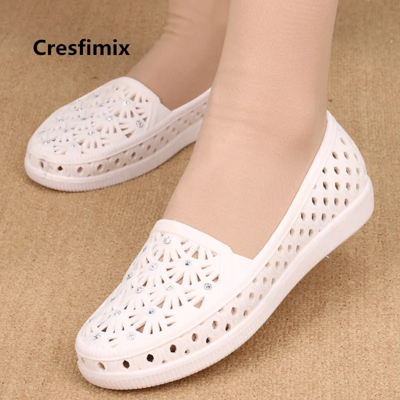 Women Cute Comfortable Soft Jelly Flat Shoes Lady Casual High Quality Breathable Summer Shoes Female Beige Street Shoes E2040
Women Cute Comfortable Soft Jelly Flat Shoes Lady Casual High Quality Breathable Summer Shoes Female Beige Street Shoes E2040