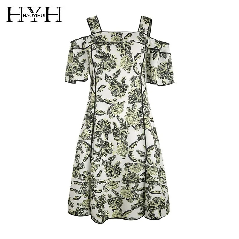 HYH Haoyihui Femme Stylish Elegant Bohemian Slash Neck Short Sleeves Strap A-Line Slit Floral Graceful Middle Cami Dress
HYH Haoyihui Femme Stylish Elegant Bohemian Slash Neck Short Sleeves Strap A-Line Slit Floral Graceful Middle Cami Dress