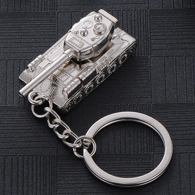 New creative men's car pendant personality tank world T34 key chain model waist hanging small gift clasp
New creative men's car pendant personality tank world T34 key chain model waist hanging small gift clasp