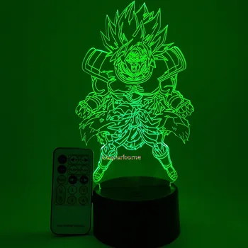 Lampara Dragon Ball Super Broly Movie 3D Visual Illusion LED Night Lights Dragon Ball Lamp Color Changing Remote Control
Lampara Dragon Ball Super Broly Movie 3D Visual Illusion LED Night Lights Dragon Ball Lamp Color Changing Remote Control