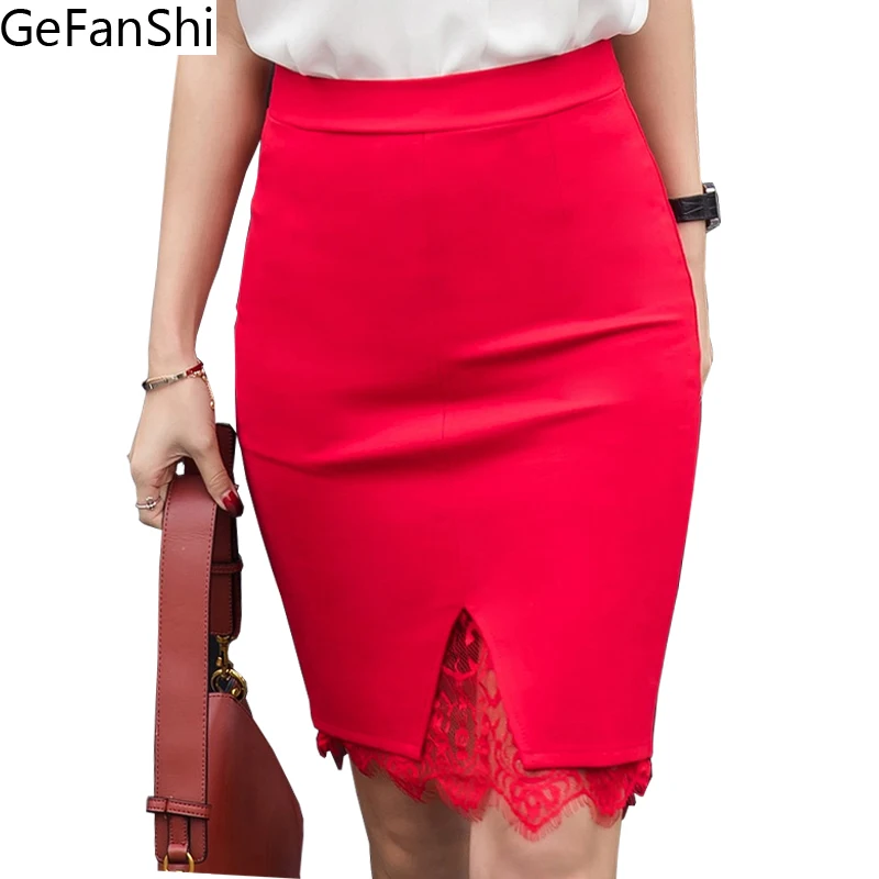 Plus Size Casual Formal Lace Patchwork Solid Skirt Women Skirts Fashion Elegant Stretch Slim Pencil Skirt Cute Ladies Midi Skirt
Plus Size Casual Formal Lace Patchwork Solid Skirt Women Skirts Fashion Elegant Stretch Slim Pencil Skirt Cute Ladies Midi Skirt