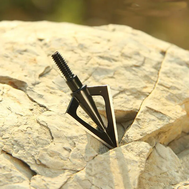 3/6pcs Archery 100 Grain Blade Broadhead Hunting Steel 3 Blades Arrow Point Shooting Tips Arrow Head Hunting
3/6pcs Archery 100 Grain Blade Broadhead Hunting Steel 3 Blades Arrow Point Shooting Tips Arrow Head Hunting