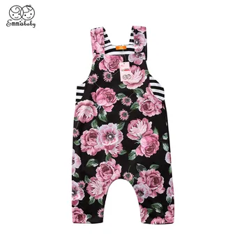 Summer Newborn Kids Baby Girls Romper Floral Striped Sleeveless Rompers Jumpsuit Infant Baby Girls Clothes Outfits 0-24Months 
Summer Newborn Kids Baby Girls Romper Floral Striped Sleeveless Rompers Jumpsuit Infant Baby Girls Clothes Outfits 0-24Months