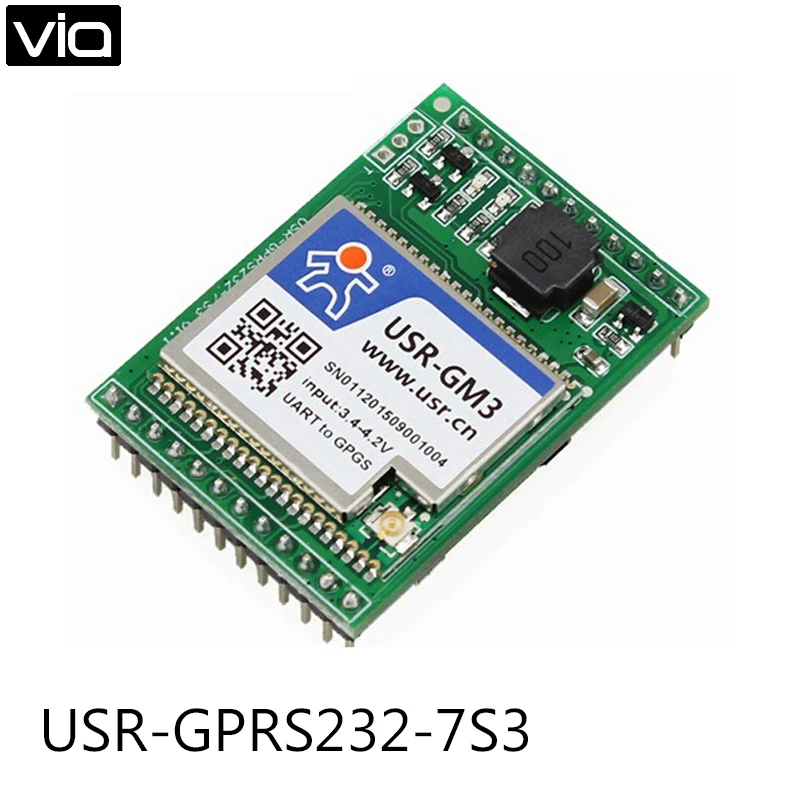 USR-GPRS232-7S3 Free Shipping Serial UART TTL to GPRS/GSM/EDGE Module Httpd Client Supported
USR-GPRS232-7S3 Free Shipping Serial UART TTL to GPRS/GSM/EDGE Module Httpd Client Supported