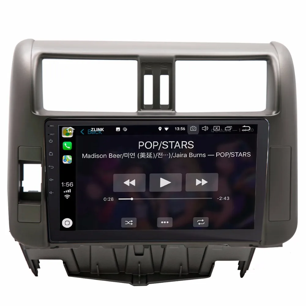 9" Android 8.0 Quad Core Car GPS Navigation System For Toyota Land Cruiser Prado 2010~2013 Car Radio WIFI Map
9" Android 8.0 Quad Core Car GPS Navigation System For Toyota Land Cruiser Prado 2010~2013 Car Radio WIFI Map