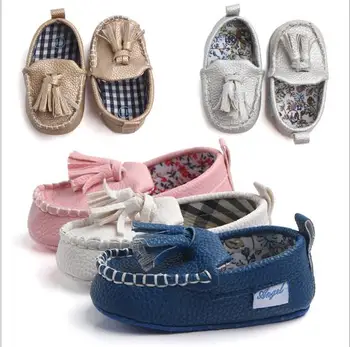 Cute Baby Prewalker Shoes Soft Soled Crib Shoes Toddlers Casual Sneakers