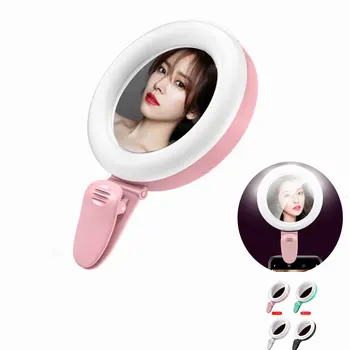 Selfie LED Lamp Flash Ring Light for Smartphone iPhone Xiaomi Huawei Samsung USB with Make up Mirrior for Girl Lady Live Video
Selfie LED Lamp Flash Ring Light for Smartphone iPhone Xiaomi Huawei Samsung USB with Make up Mirrior for Girl Lady Live Video