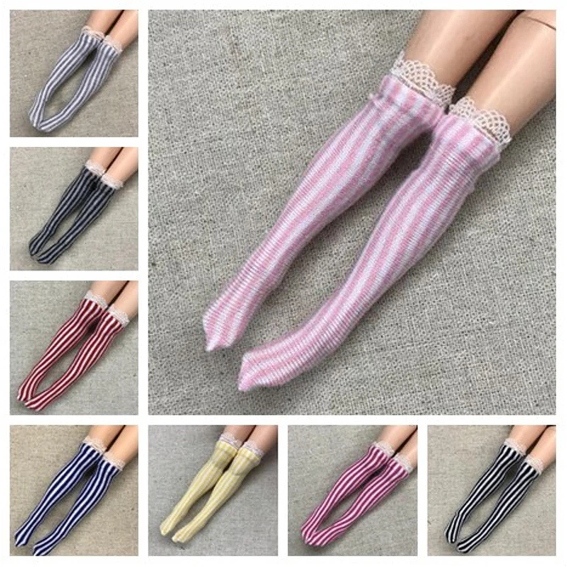 Lovely Stripe Lace Blyth Doll Stocking Suitable for Azone, Momoko 1/6 Doll Socks Clothes Accessories
Lovely Stripe Lace Blyth Doll Stocking Suitable for Azone, Momoko 1/6 Doll Socks Clothes Accessories