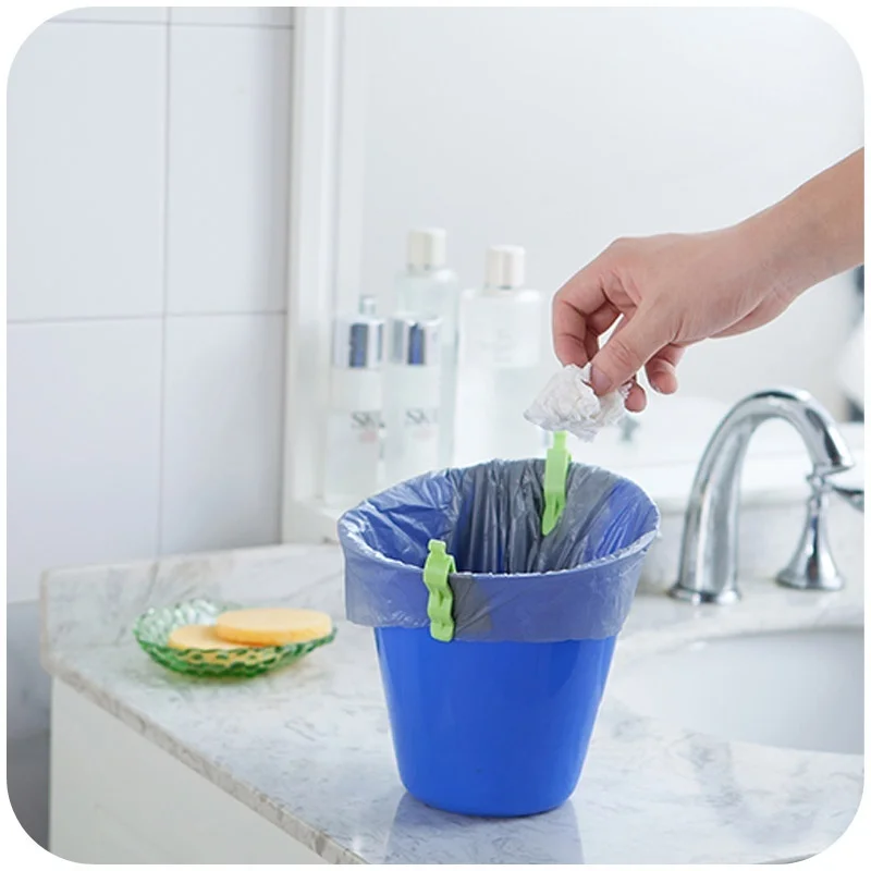 LASPERAL 6Pcs/Lot Practical Home Organizer Clip/Waste Bin Bag Dustbin Trash Can Retaining Clip Clamp/Garbage Bags Non-Slip Clip
LASPERAL 6Pcs/Lot Practical Home Organizer Clip/Waste Bin Bag Dustbin Trash Can Retaining Clip Clamp/Garbage Bags Non-Slip Clip