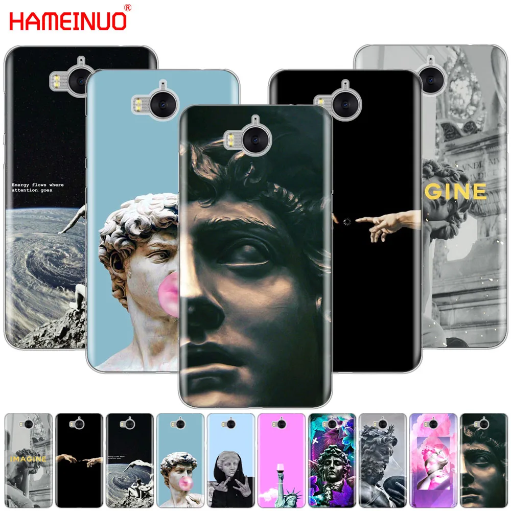 HAMEINUO Ретро винтажный художественный чехол для сотового телефона с статуей huawei