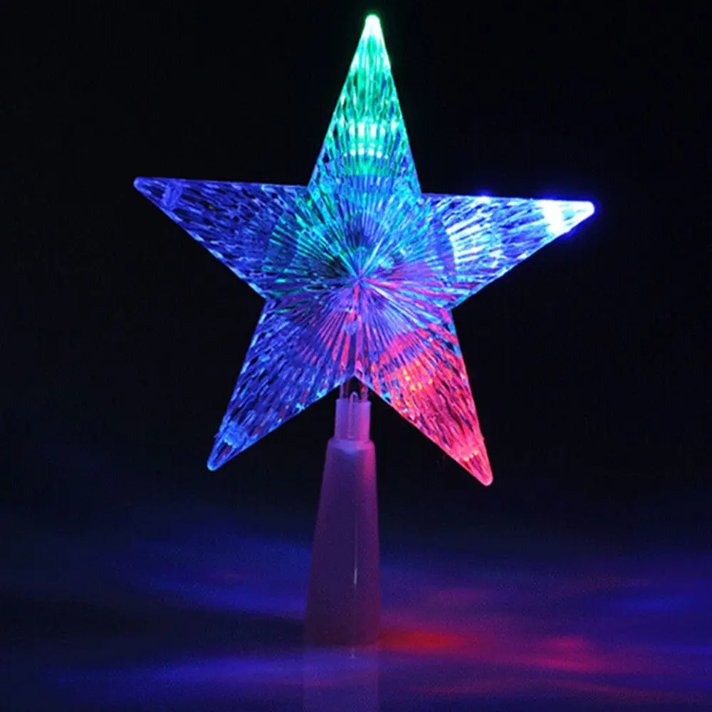 1 pcs Hogar Paradise Color Changing Xmas Christmas Tree Topper Star Shiny Rotating Light Party LED Lamp Decoration
1 pcs Hogar Paradise Color Changing Xmas Christmas Tree Topper Star Shiny Rotating Light Party LED Lamp Decoration
