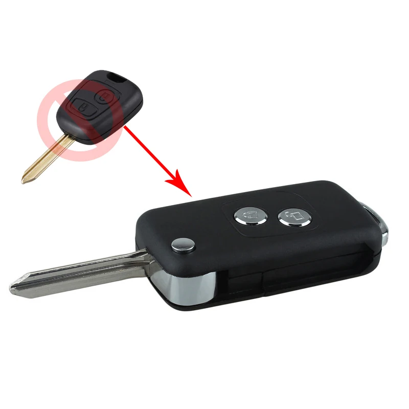 Modified Flip Remote Key Shell For Citroen C1 C2 C3 Saxo Xsara Picasso Berlingo 2 Buttons Folding Car Key Case
Modified Flip Remote Key Shell For Citroen C1 C2 C3 Saxo Xsara Picasso Berlingo 2 Buttons Folding Car Key Case