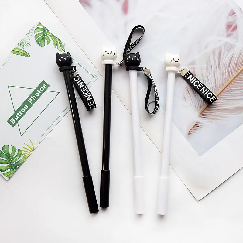 50PCS/lot Creative Cartoon Cat Super Cute Neutral Pen Korean Simple Cute Fresh Student 0.5mm gel pens stationery
50PCS/lot Creative Cartoon Cat Super Cute Neutral Pen Korean Simple Cute Fresh Student 0.5mm gel pens stationery