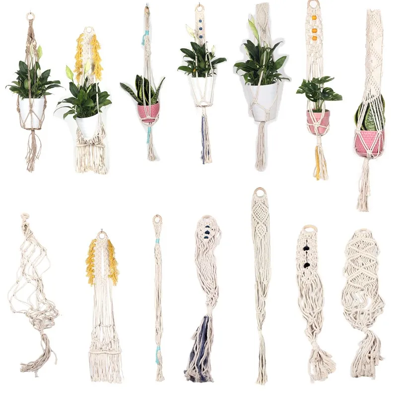Tassel Bohemian Tapestry Wall Hanging Basket Planting Green Plant Cotton Rope Tray Sling Pendant without Flower Pot
Tassel Bohemian Tapestry Wall Hanging Basket Planting Green Plant Cotton Rope Tray Sling Pendant without Flower Pot
