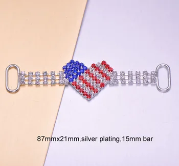 (M0911) 87mmx21mm,15mm bar, rhinestone connector for hair jewelry,silver plating,all crystals
(M0911) 87mmx21mm,15mm bar, rhinestone connector for hair jewelry,silver plating,all crystals