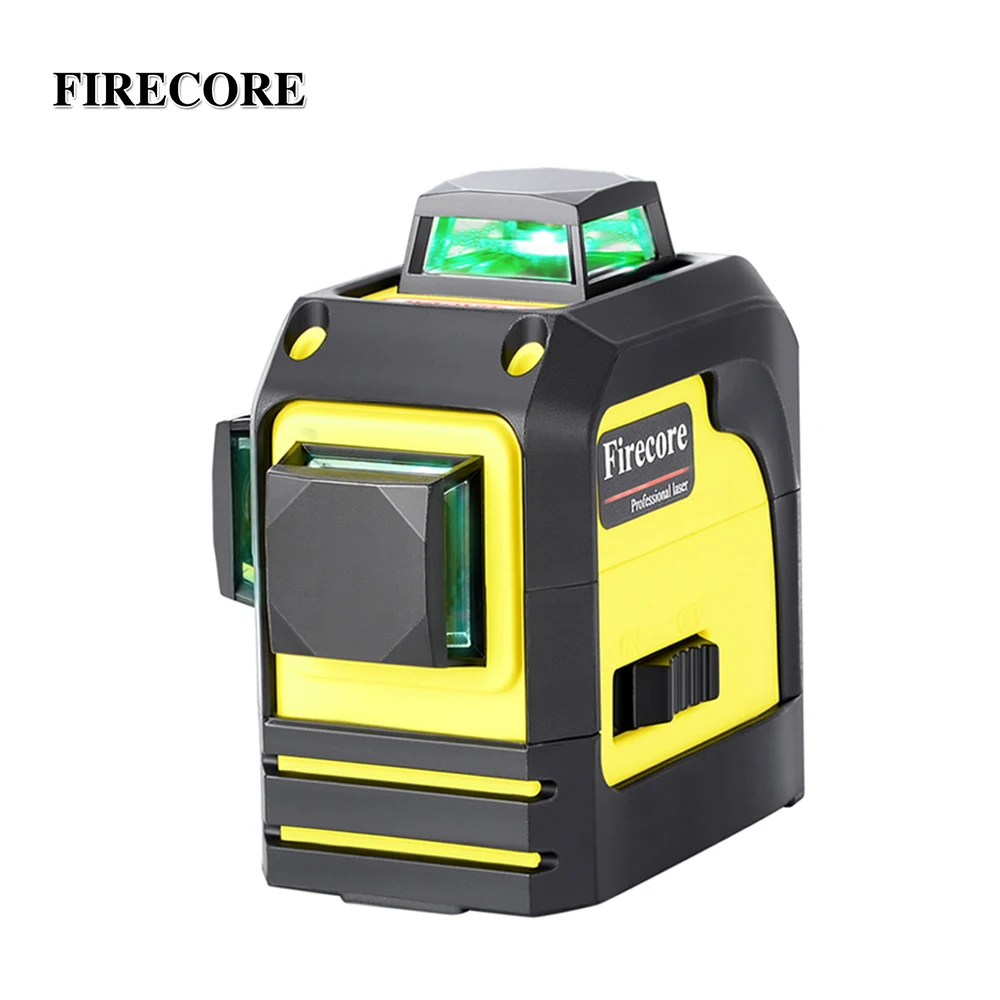 Firecore 3D 12Lines Laser Levels Self-Leveling 360 Horizontal And Vertical Cross Super Powerful Green Laser Beam Line WAL66
Firecore 3D 12Lines Laser Levels Self-Leveling 360 Horizontal And Vertical Cross Super Powerful Green Laser Beam Line WAL66