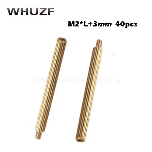 40Pcs M2*(3-20)+3mm Round Head Copper Spacing Screws Threaded Pillar PCB Computer PC Motherboard StandOff Spacer
40Pcs M2*(3-20)+3mm Round Head Copper Spacing Screws Threaded Pillar PCB Computer PC Motherboard StandOff Spacer