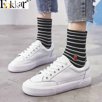 Eokkar 2019 Women Pumps Spring/ Autumn Pu Leather White Casual Shoes Platform Wedges Heel Ladies Pumps Women Shoes Size 35-39
Eokkar 2019 Women Pumps Spring/ Autumn Pu Leather White Casual Shoes Platform Wedges Heel Ladies Pumps Women Shoes Size 35-39