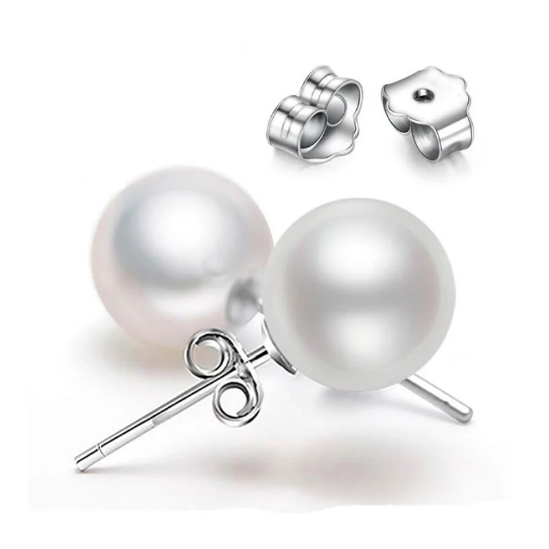 Wholesale 12 pairs Simple Style 6/8/10mm Simulated Pearl Stud Earrings Fashion Engagement Wedding Party Jewelry Gifts For Women
Wholesale 12 pairs Simple Style 6/8/10mm Simulated Pearl Stud Earrings Fashion Engagement Wedding Party Jewelry Gifts For Women
