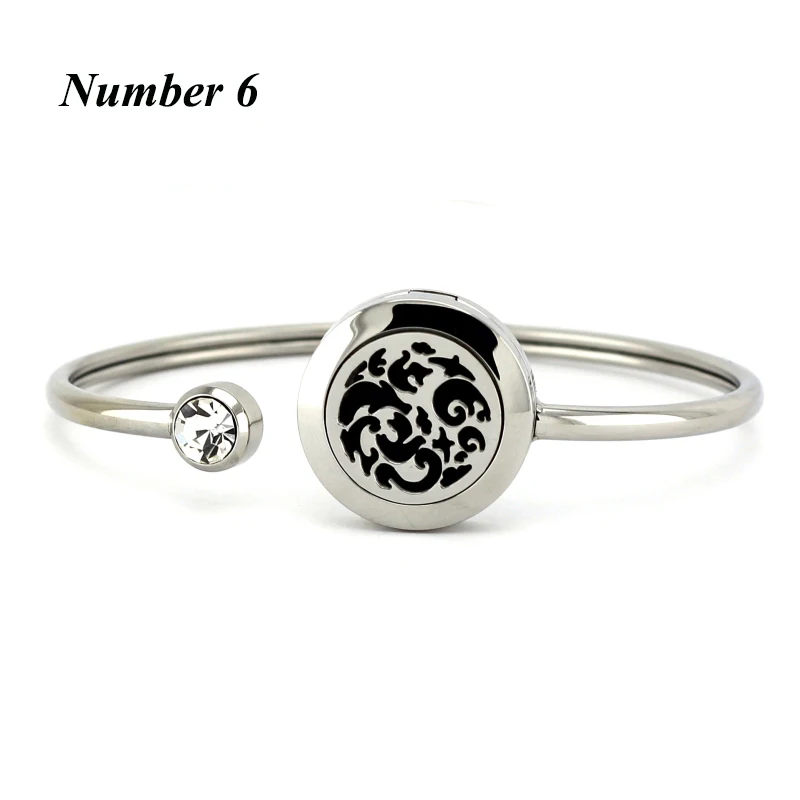 Stainless Steel Aromatherapy Bracelet Bangles for Women 20MM Essential oil Diffuser Locket Bracelet Jewelry(Free with 5pads)
Stainless Steel Aromatherapy Bracelet Bangles for Women 20MM Essential oil Diffuser Locket Bracelet Jewelry(Free with 5pads)