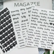 Lovedoki pvc bala transparente diário adesivos dokibook planejador caderno acessórios scrapbooking adesivos papelaria escola(China)