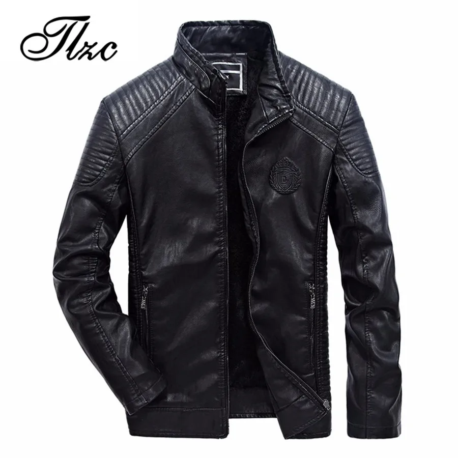 TLZC Men's Fleece Solid Color Leather Jacket Coats Plus Size L-6XL New Winter Men Motorcycle Keep Warm Fashion Leather Jackets
TLZC Men's Fleece Solid Color Leather Jacket Coats Plus Size L-6XL New Winter Men Motorcycle Keep Warm Fashion Leather Jackets